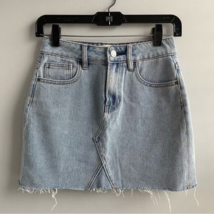 Pacsun Denim Mini Skirt